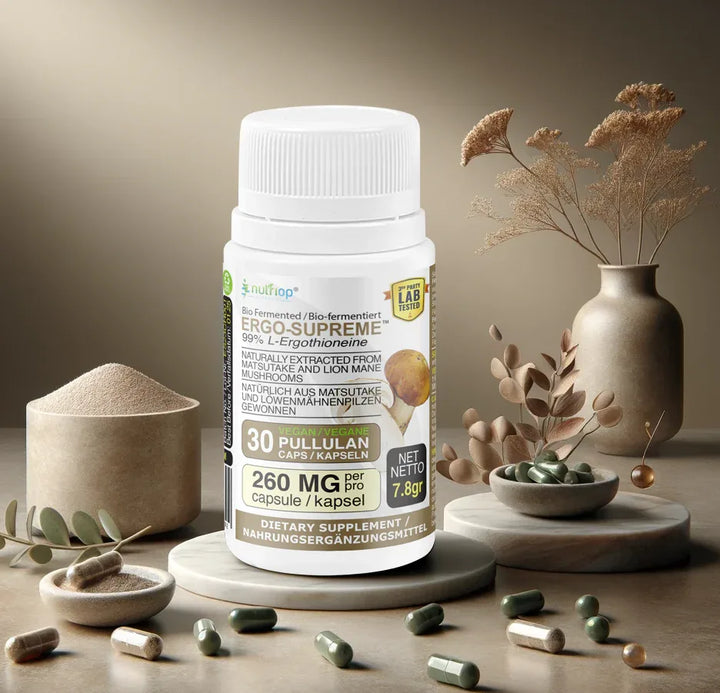 Bio Fermented Nutriop Longevity® ERGO-SUPREME - 10mg per serving- 30 servings - Nutrifeel