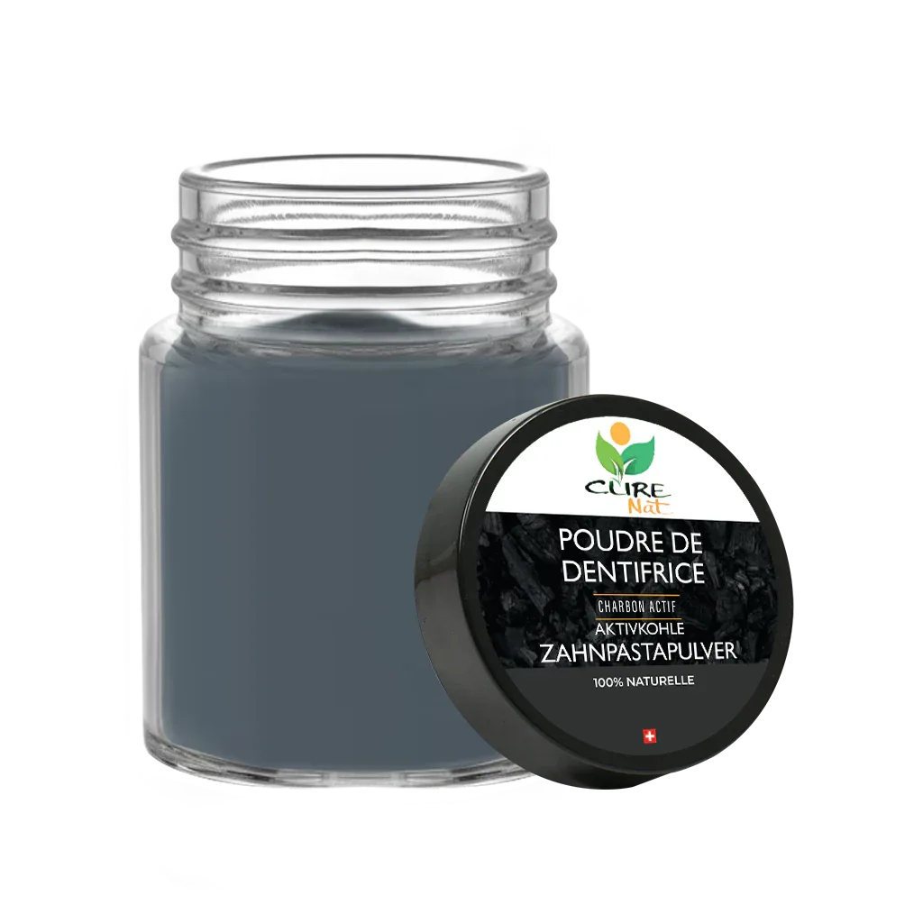 Poudre de Dentifrice au Charbon Actif - Nutrifeel