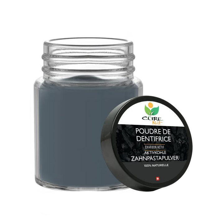Poudre de Dentifrice au Charbon Actif - Nutrifeel
