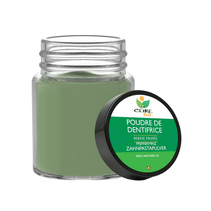 Poudre de Dentifrice à la Menthe Poivrée - Nutrifeel