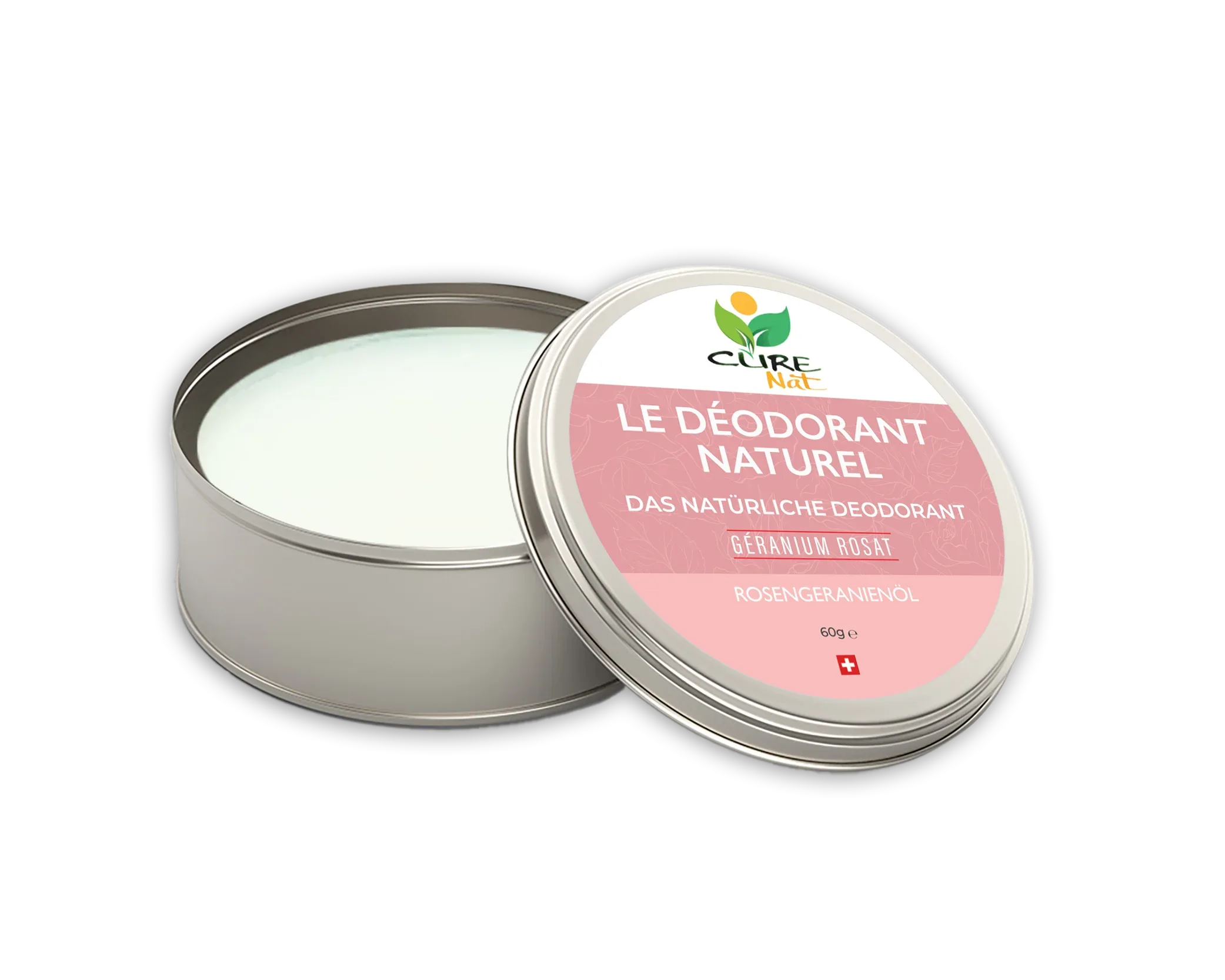 Déodorant Géranium Rosat - Nutrifeel