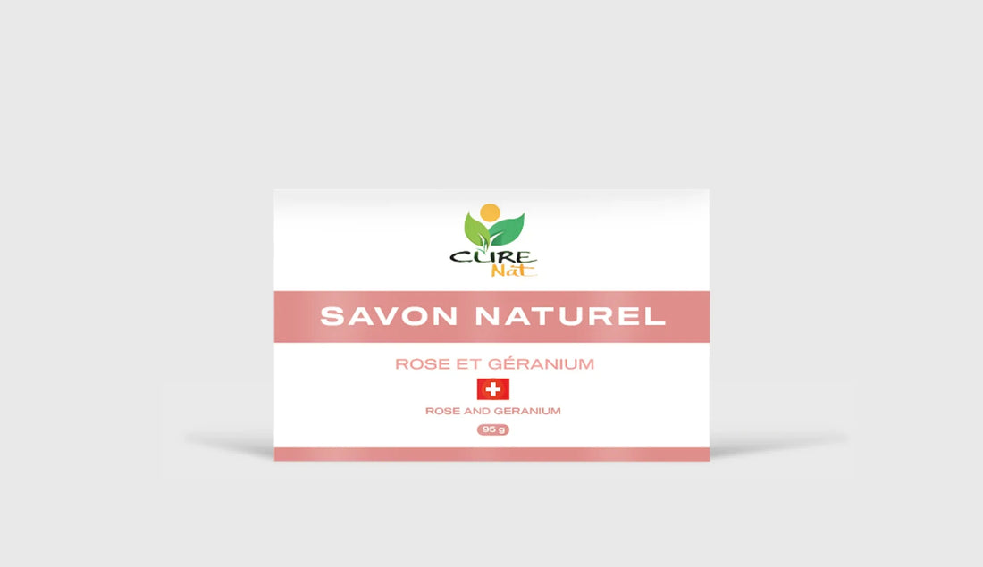 Savon Rose et Géranium - Nutrifeel