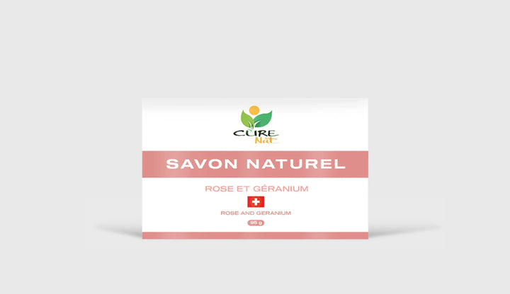 Savon Rose et Géranium - Nutrifeel