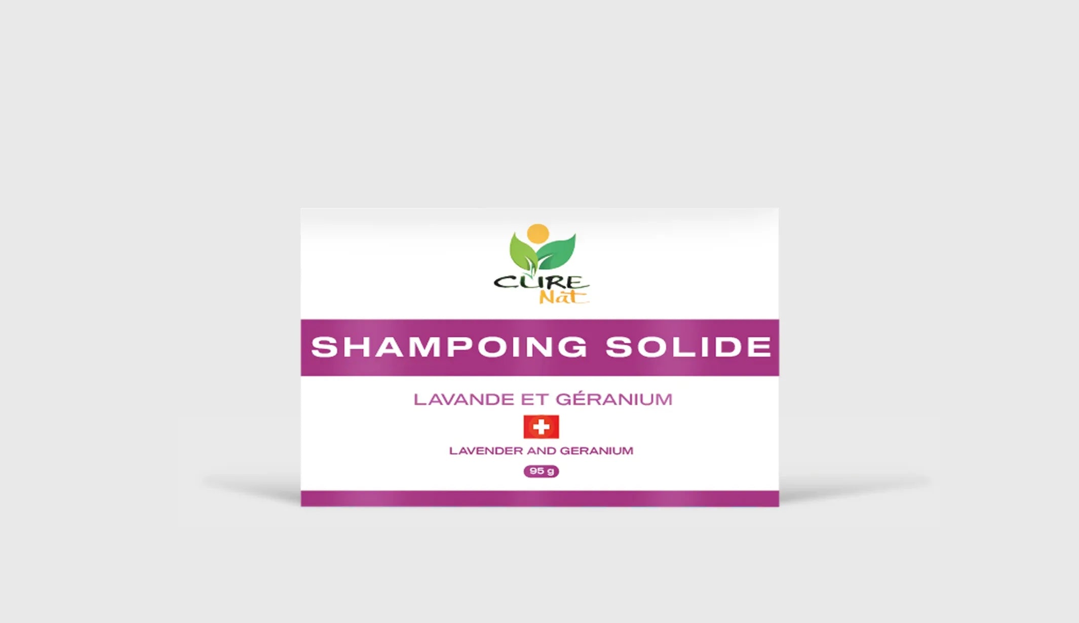 Shampoing Solide Lavande et Géranium - Nutrifeel