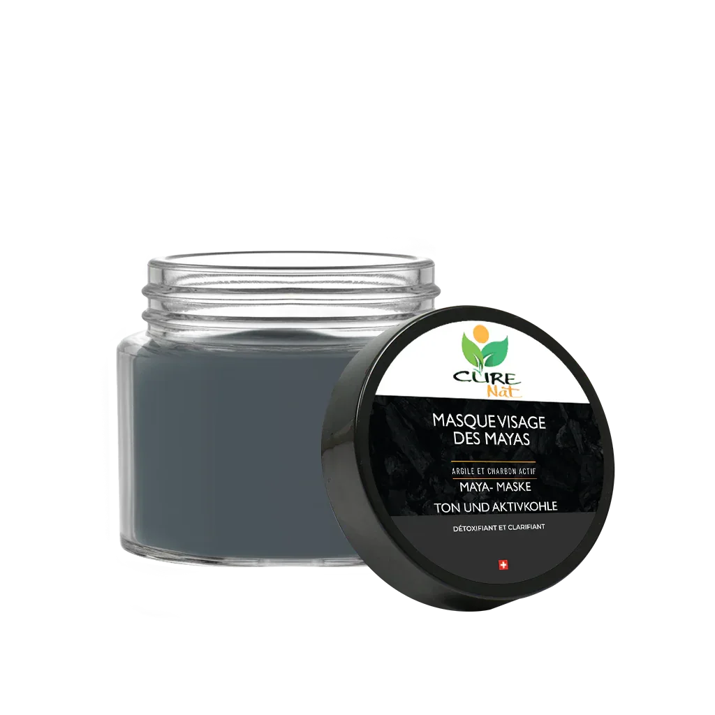 Masque Visage des Mayas au Charbon Actif - Masque Anti Points Noirs - Nutrifeel
