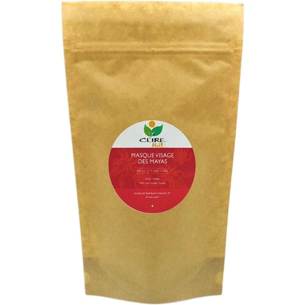 Masque Visage des Mayas Argile et Ylang-Ylang - Nettoyage des pores en profondeur - Nutrifeel